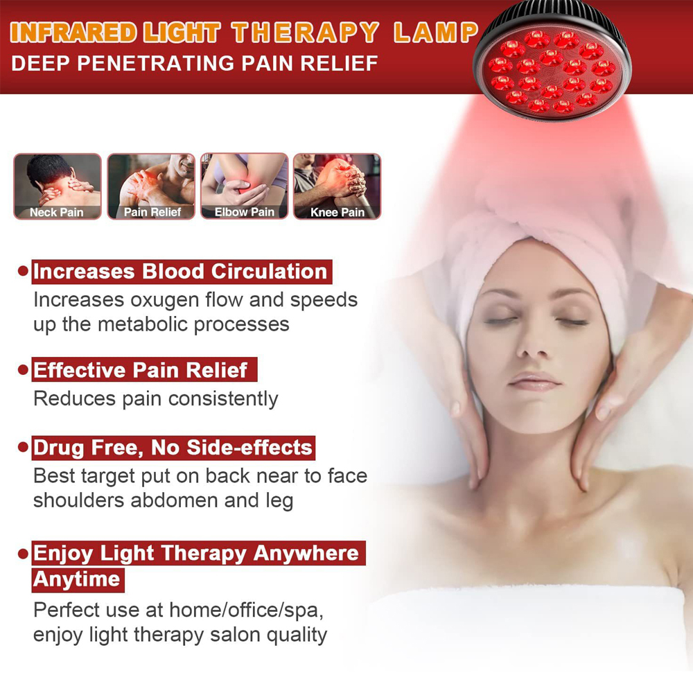 E27 Par38 54W 660nm Red Therap - Galvanic Skin Sensor avaliação e preço