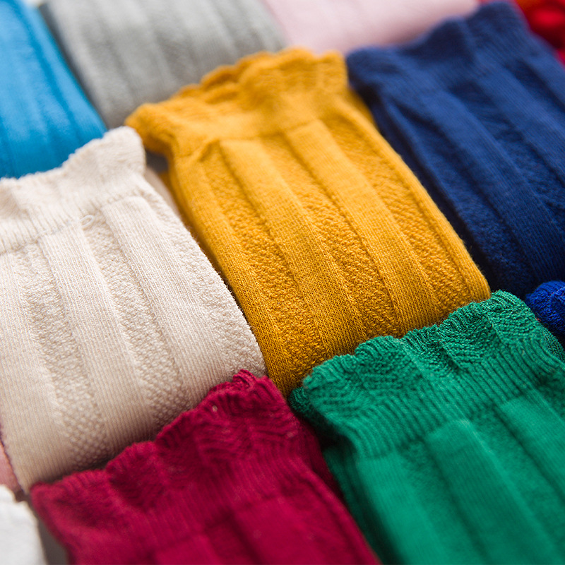 Candy Color Autumn Cotton Doub - Baby Sock Oximeter avaliação e preço