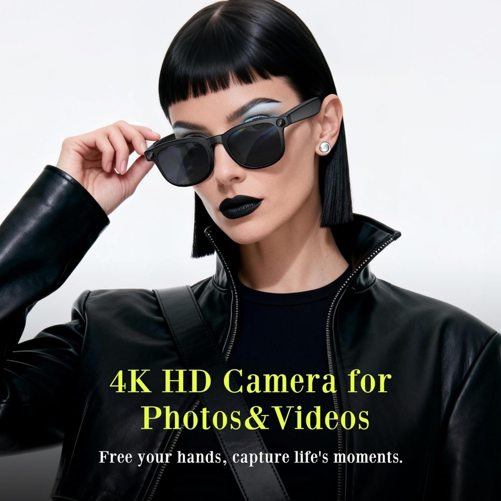 Smart Glasses: 4K Video, Open- - Smart Glasses Lens avaliação e preço