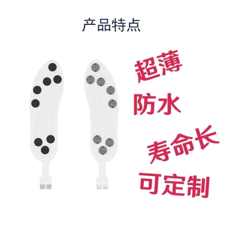 High Precision Flexible Thin F - Smart Insole Pressure avaliação e preço