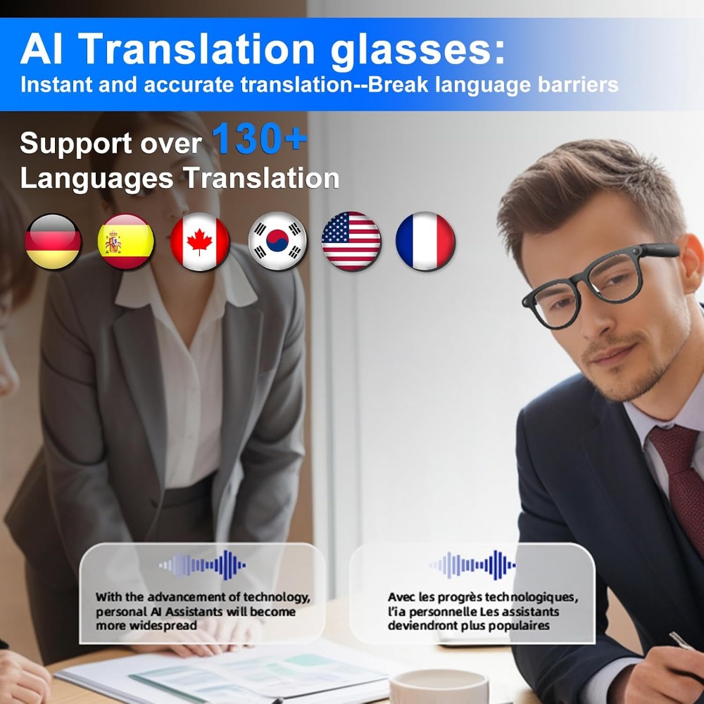 Smart Glasses with HD Camera,  - Smart Glasses Lens avaliação e preço