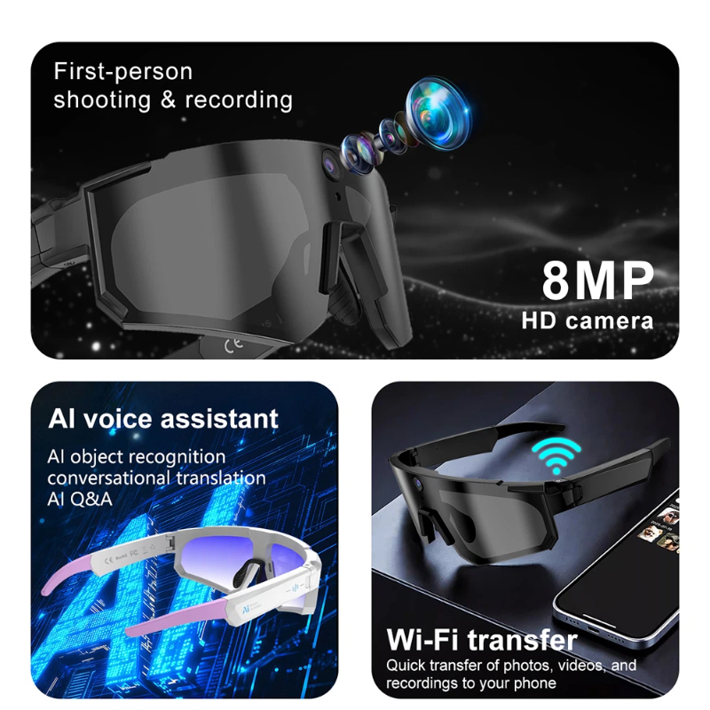 Oneplus Al Smart Glasses 8K Re - Smart Glasses Lens avaliação e preço