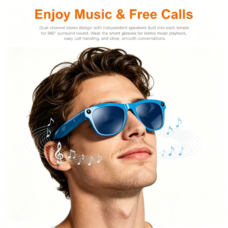 Lenovo 32G Memory 800W 4K Came - Smart Glasses Lens avaliação e preço