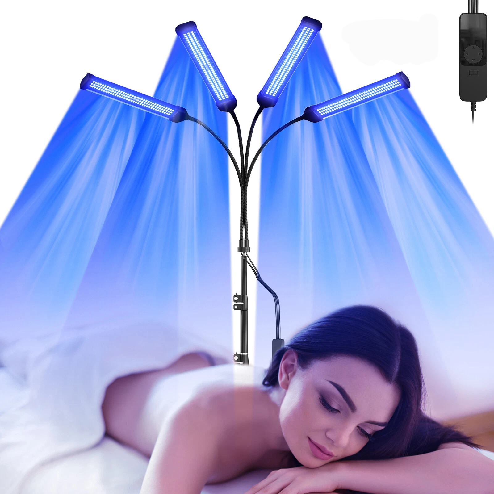 UV Tanning Lamp for Face & Bod - Light Therapy Glasses avaliação e preço