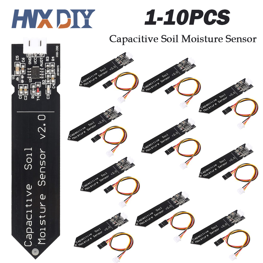 1-10pcs Capacitive Soil Moistu - Muscle Sensor Emg avaliação e preço