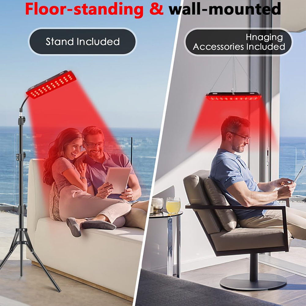 Red Light Therapy Lamp LED Inf - Galvanic Skin Sensor avaliação e preço
