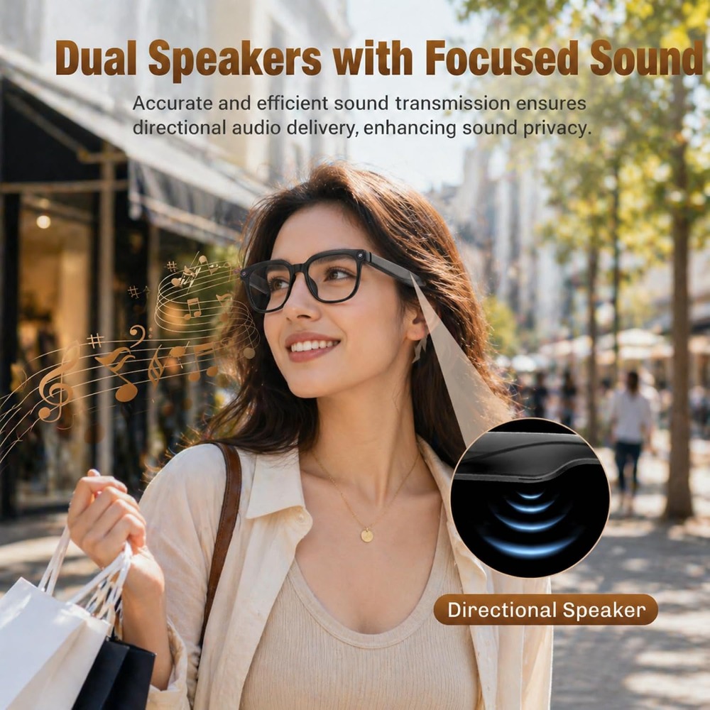 Smart Glasses for Travel: 4K V - Smart Glasses Lens avaliação e preço