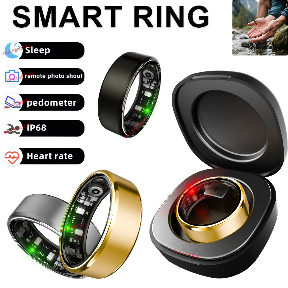 R09 Smart Ring Men Women with  - Temperature Ring Skin avaliação e preço