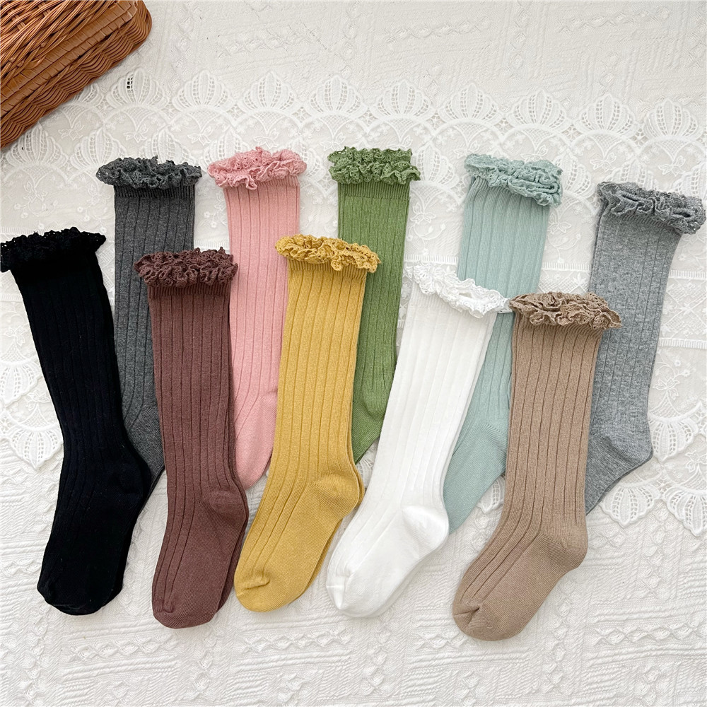 Kids Knee High Socks Baby Girl - Baby Sock Oximeter avaliação e preço