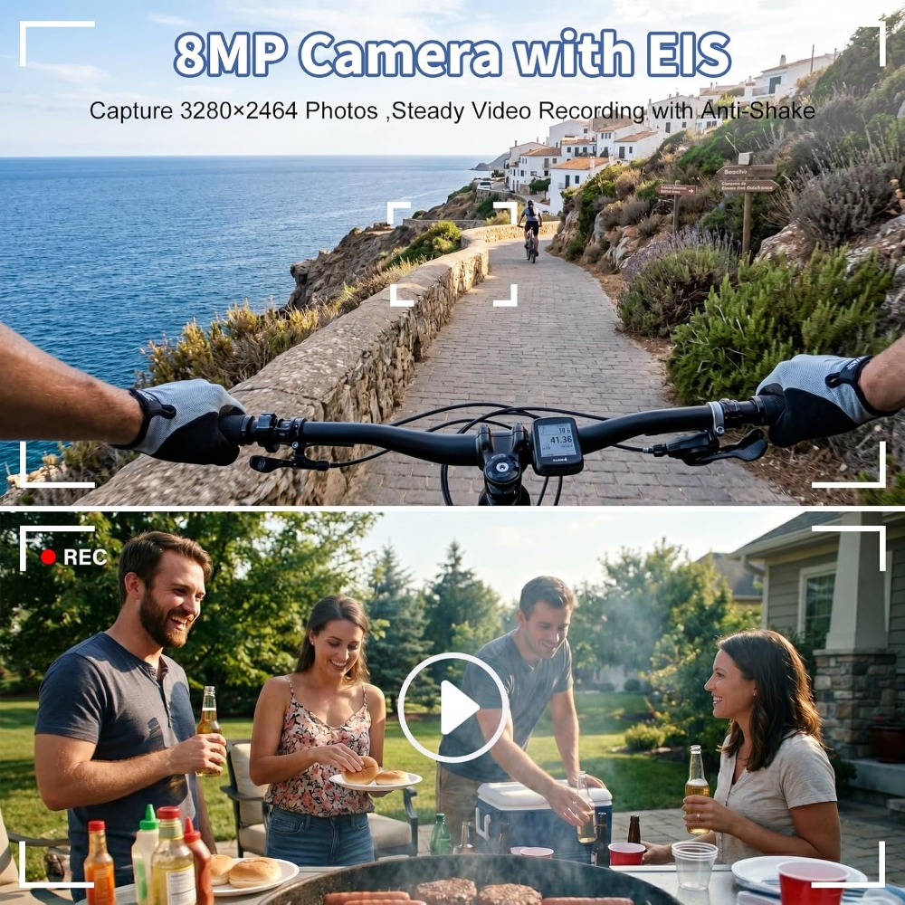 Smart Glasses with 8MP Camera, - Smart Glasses Lens avaliação e preço