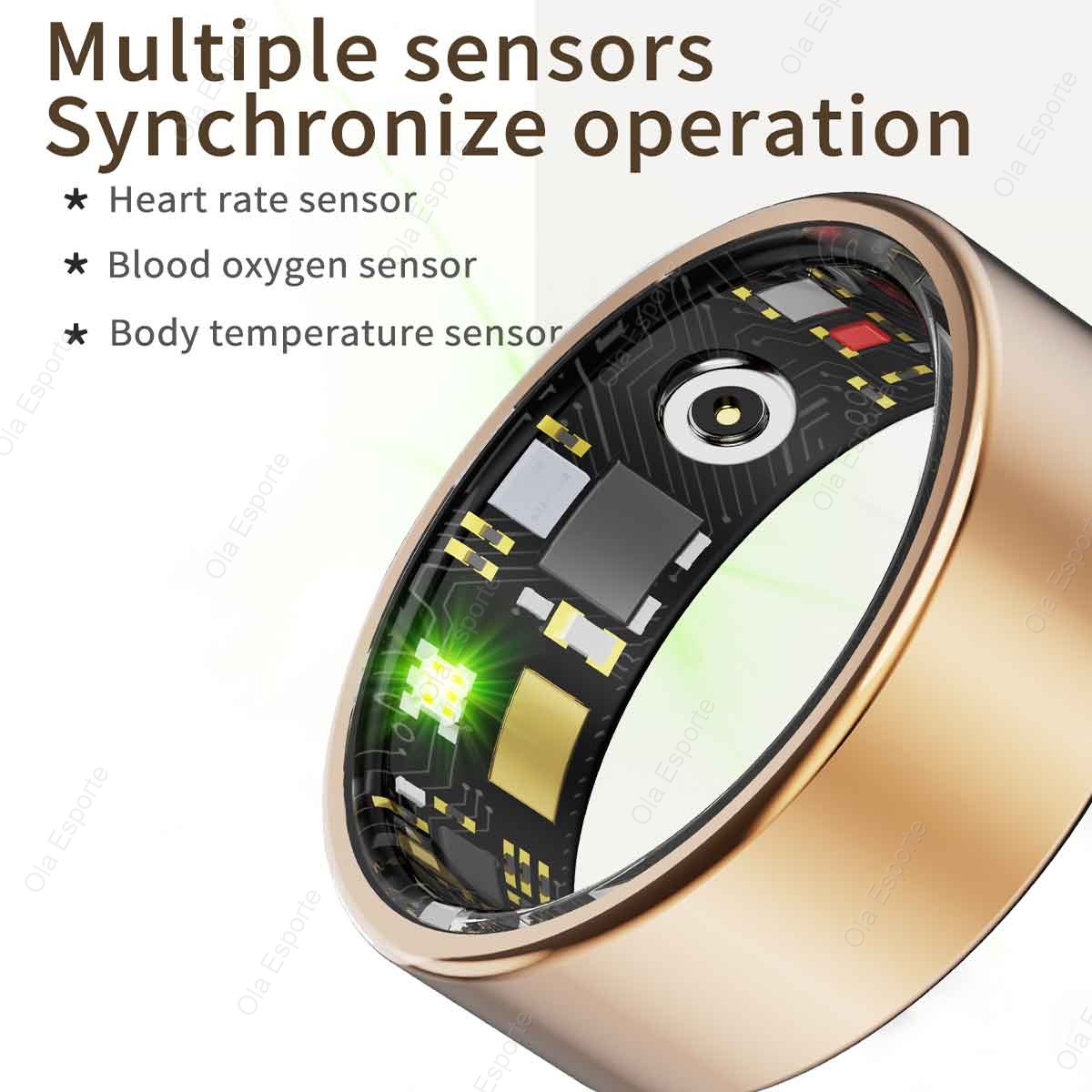 NEW R09 Smart Ring Men Women w - Temperature Ring Skin avaliação e preço