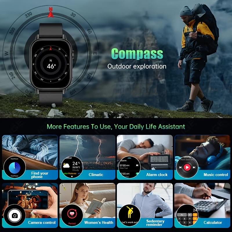 2025 GPS Positioning Smart Wat - Fall Detection Watch avaliação e preço