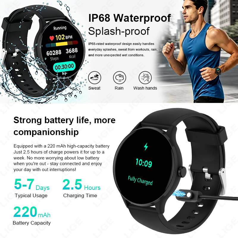 2026 Smartwatch Men Health Mon - Breath Rate Monitor avaliação e preço