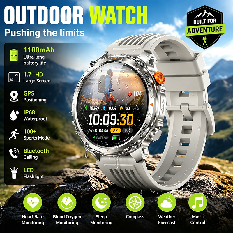 Wireless Calling Smart Watch I - Breath Rate Monitor avaliação e preço