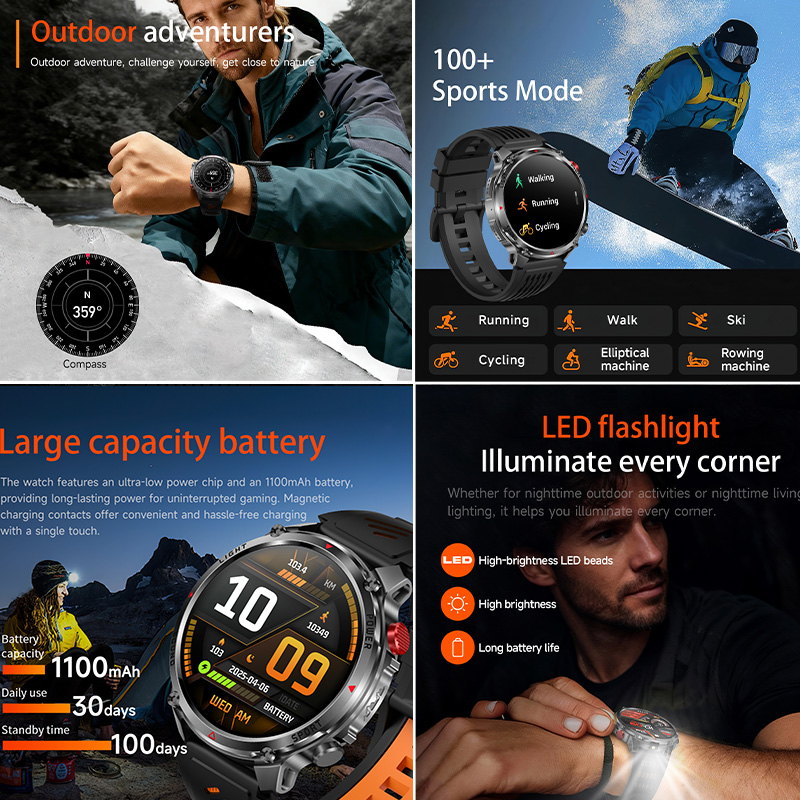 Wireless Calling Smart Watch I - Breath Rate Monitor avaliação e preço