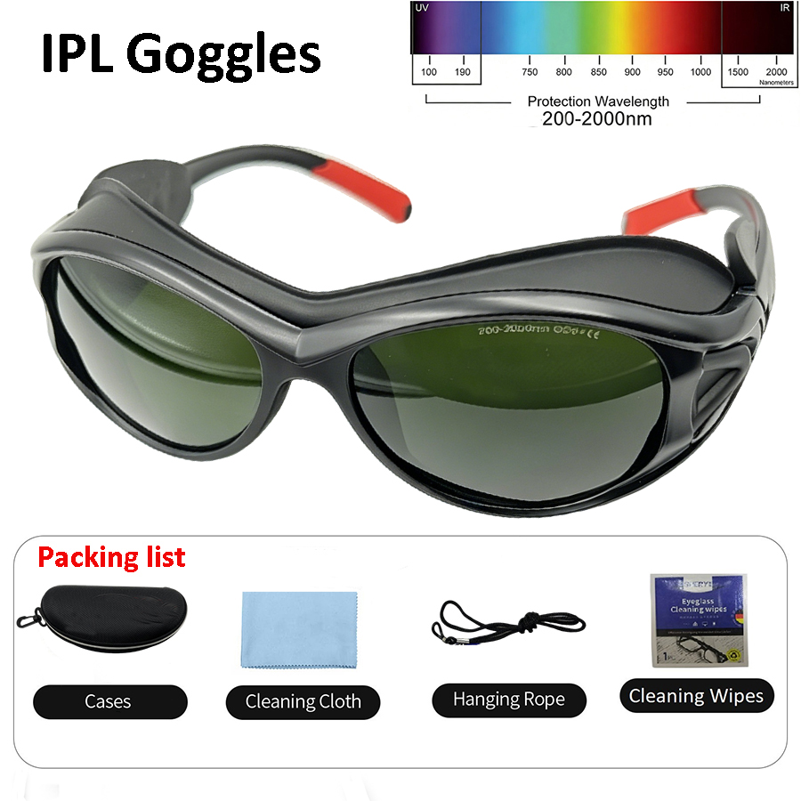 IPL Laser Hair Removal Glasses - Light Therapy Glasses avaliação e preço