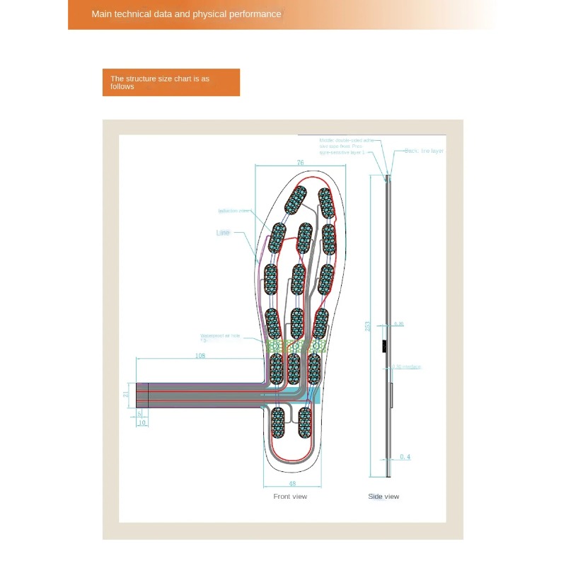Universe Grocery FS-INS-16Z Sm - Smart Insole Pressure avaliação e preço