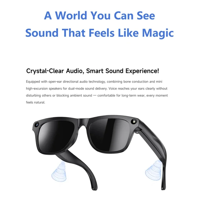 Lenovo AI Smart Glasses 8K HD  - Smart Glasses Lens avaliação e preço